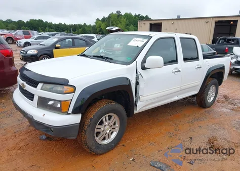 2012 Chevrolet Colorado 1Lt из США, поврежденный, VIN 1GCHTCFE3C8104390